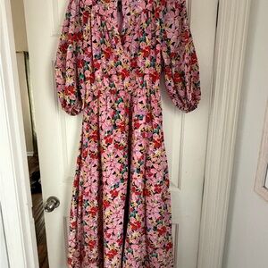 Corey Lynn Calter Vibrant Floral Maxi Dress